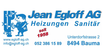Jean Egloff AG, Sanitär + Heizungen